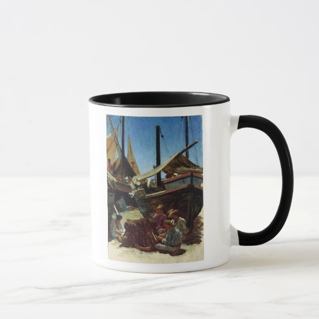 Taza Anzio, el puerto (Derecha)