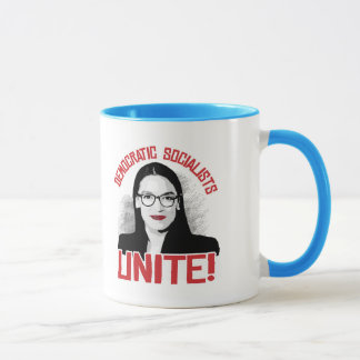 Taza AOC - los socialistas Democratic unen