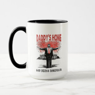 Taza *~* AP16 Trump Papá está en Casa MAGA Casa Blanca