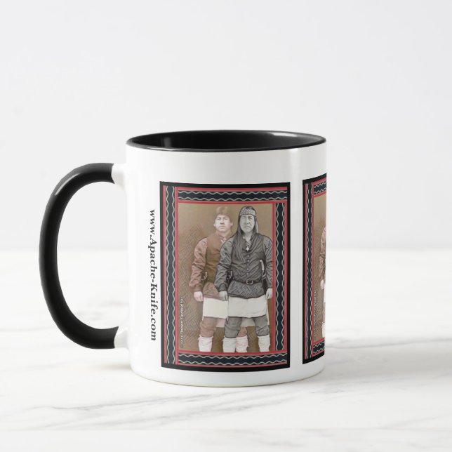 Taza Apache Kinfe ®️ ™️ 🇺 🇸 19 (Izquierda)