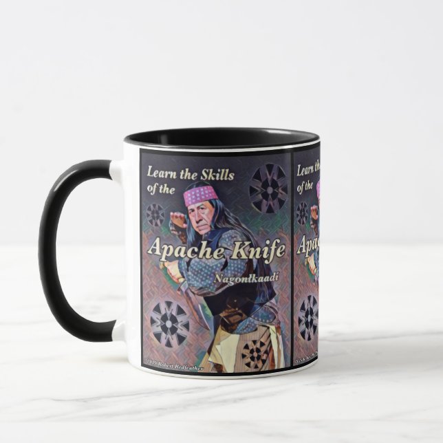 Taza Apache Kinfe ®️ ™️ 🇺 🇸 Mug (Izquierda)