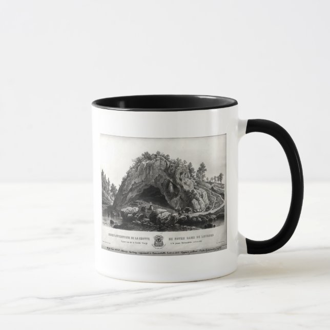 Taza Aparición del Virgen María (Derecha)
