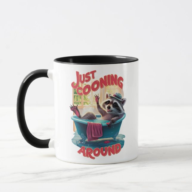 Taza Apenas arreglando el dramático raquetón en el baño (Izquierda)