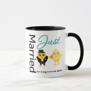 Taza Apenas casado para mientras ambos vivamos