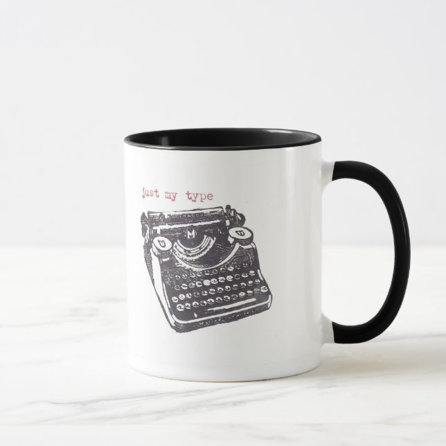 Taza "apenas mi tipo " (Derecha)