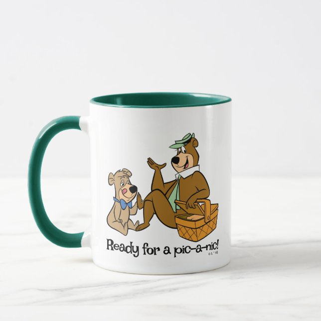Taza Aperitivo para picnic y boco-boo de yogi (Izquierda)