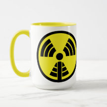 ¡Apodcastalypse Mug! ¡Con el logo de la radiación!