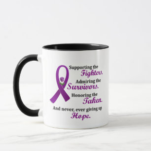 Taza Apoyar Admirar Honrar 2 Cáncer de Páncreas Alzheim