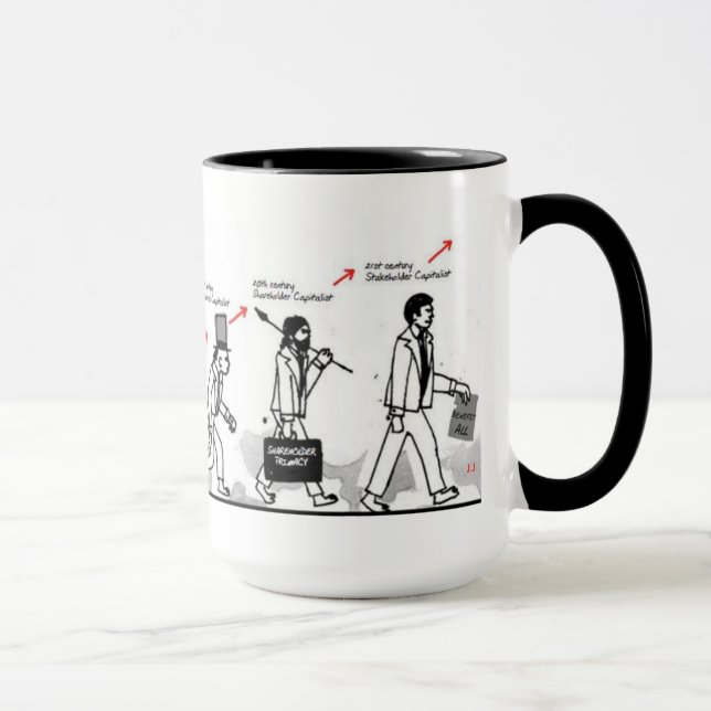 Taza Apoyo capitalismo (Derecha)