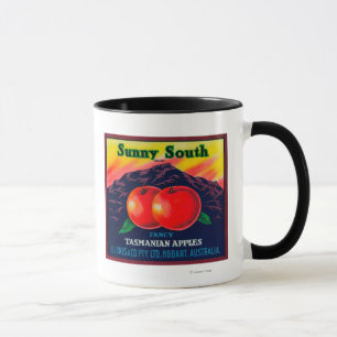 Taza Apple del sur soleado LabelHobart, Australia
