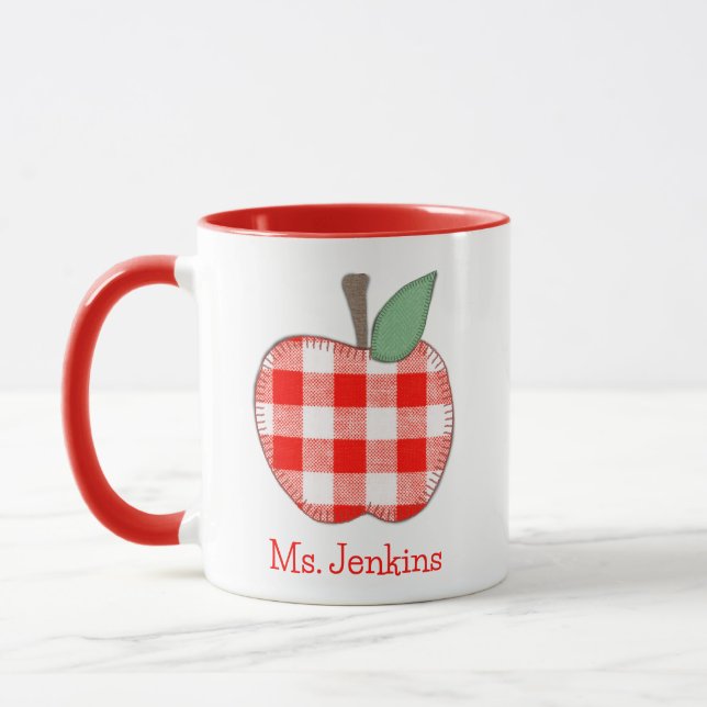 Taza Apple Mug, el mejor profesor del mundo (Izquierda)