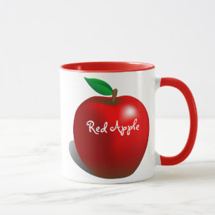 Taza Apple rojo