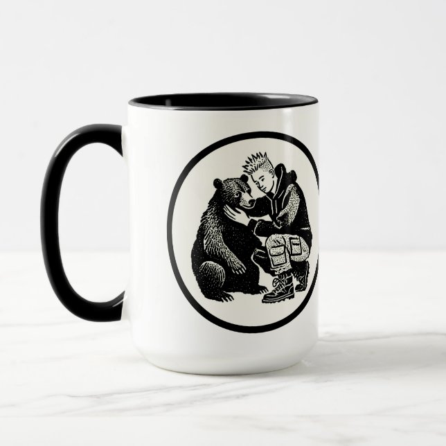 Taza Approachable Wolf : Buddy Bear Mug (Izquierda)