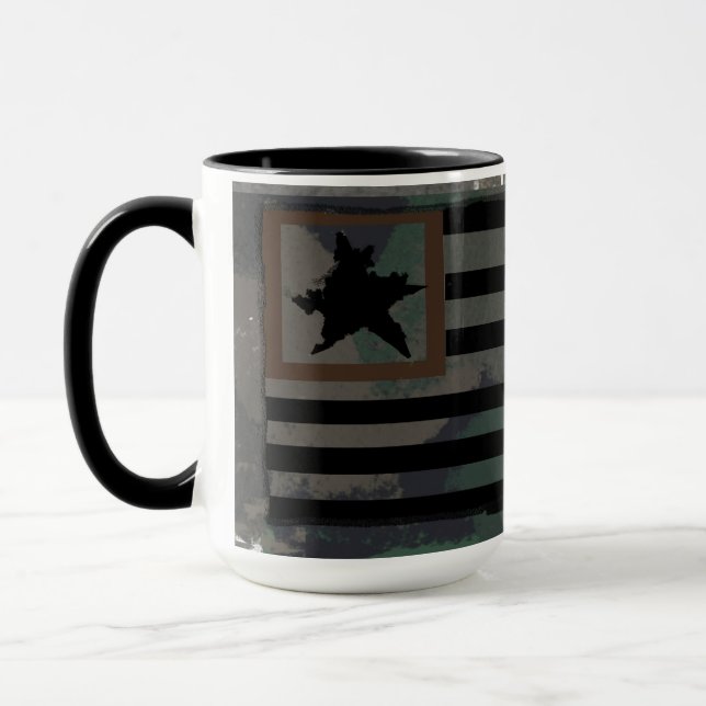 Taza Approachable Wolf : Home of The Brave Mug (Izquierda)