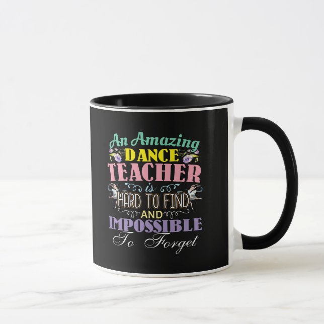 Taza Apreciación del profesor de ballet - Cita asombros (Derecha)