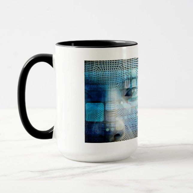 Taza Aprendizaje automático de la ciencia de datos con  (Izquierda)