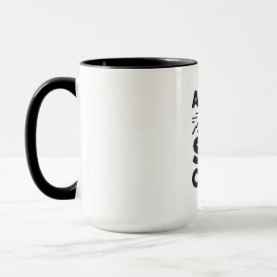 Taza Apres Ski Club Logo de Montaña - Hombre de Inviern