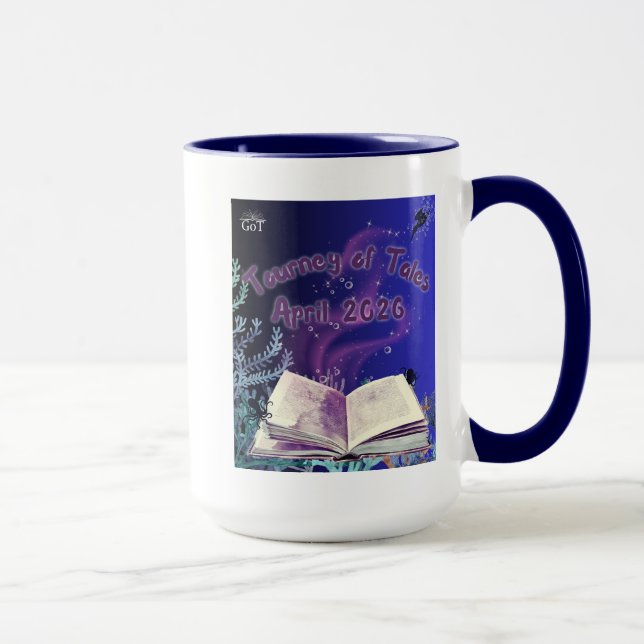 Taza April 2026 Tourney of Tales Official Mug (Derecha)