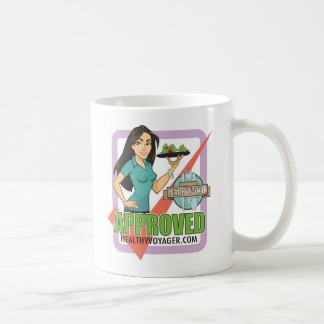 Taza aprobada del viajero sano (Derecha)