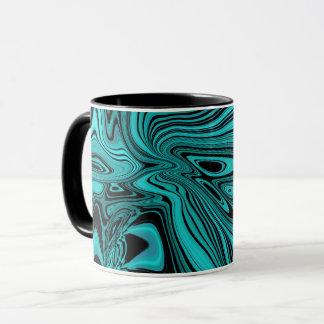 Taza Aqua Glass Retro