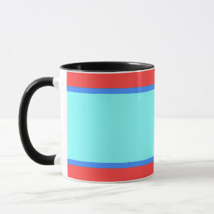 TAZA AQUA STRIPE
