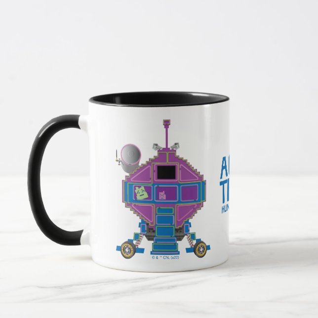Taza Aqua Teen Hunger Force Mooninites Car (Izquierda)
