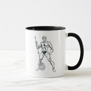 Taza Aquaman con horquilla de cocina