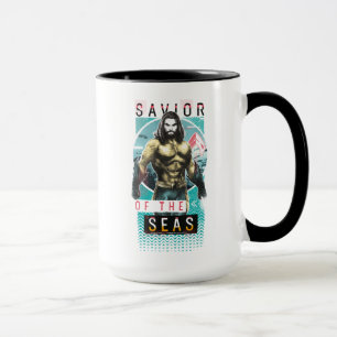 Taza Aquaman el   "salvador gráfico modernista de los