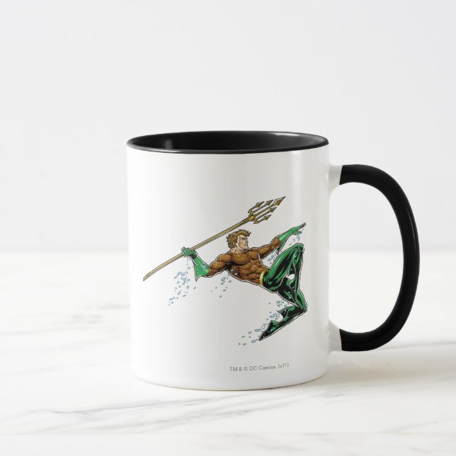Taza Aquaman Lunging con voz (Derecha)