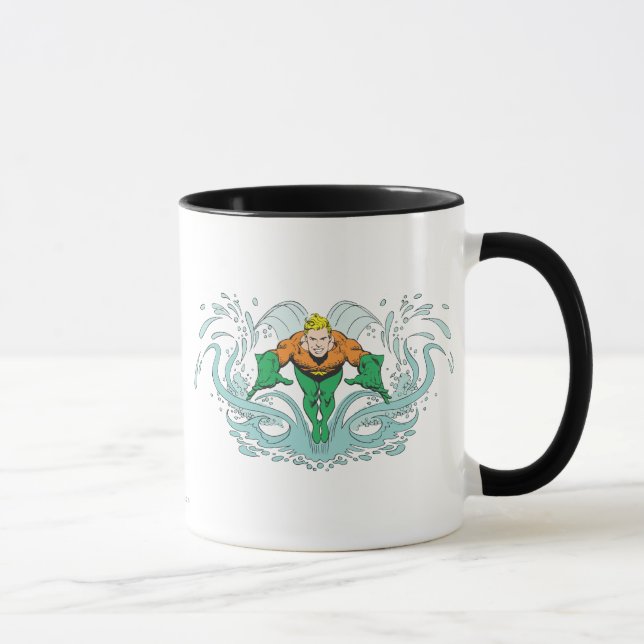 Taza Aquaman Lunging Forward (Derecha)