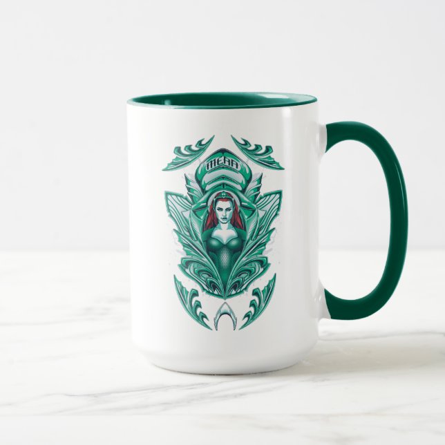 Taza Aquaman | Ornate Mera Graphic (Derecha)