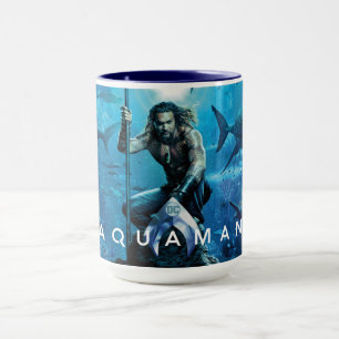 Taza Aquaman   Prince Orin Con Animales Acuáticos