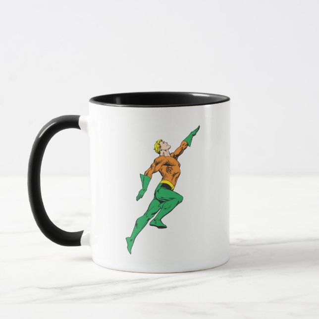 Taza Aquaman salta arriba (Izquierda)