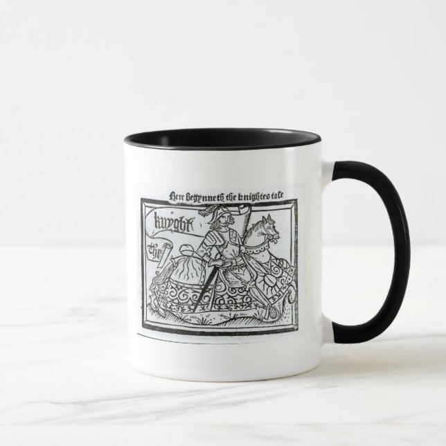 Taza "Aquí Begynneth el Knightes Tale (Derecha)