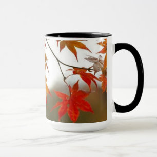 Taza Aquí está el otoño