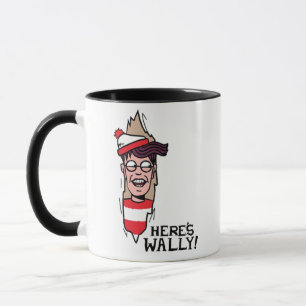 Taza Aquí está Wally Mug-Cute Mug Adorable Regalo Wally