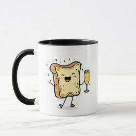 Taza Aquí hay una pequeña tostada a tu nuevo hogar
