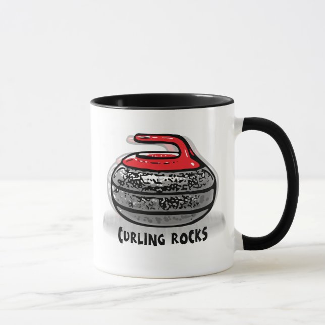 Taza Aquí viene el engranaje el encresparse del (Derecha)