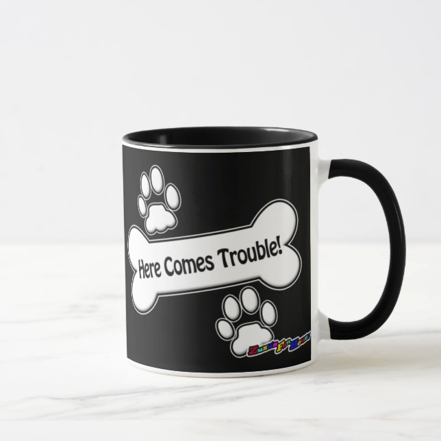 Taza ¡Aquí viene el problema! (Derecha)