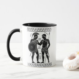 Taza Aquiles y patroclos: el antiguo arte gay griego