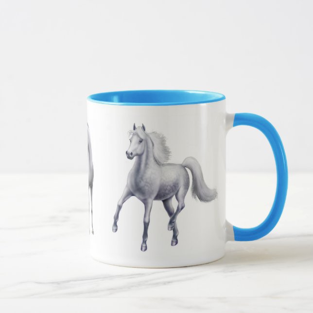 Taza árabe de los caballos (Derecha)