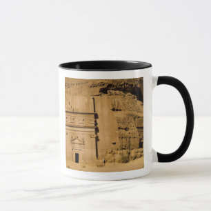 Taza Arabia Saudita, sitio de Madain Saleh, antiguo 3