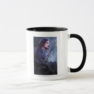Taza Aragorino con sangre