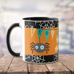 Taza Araña de Halloween
