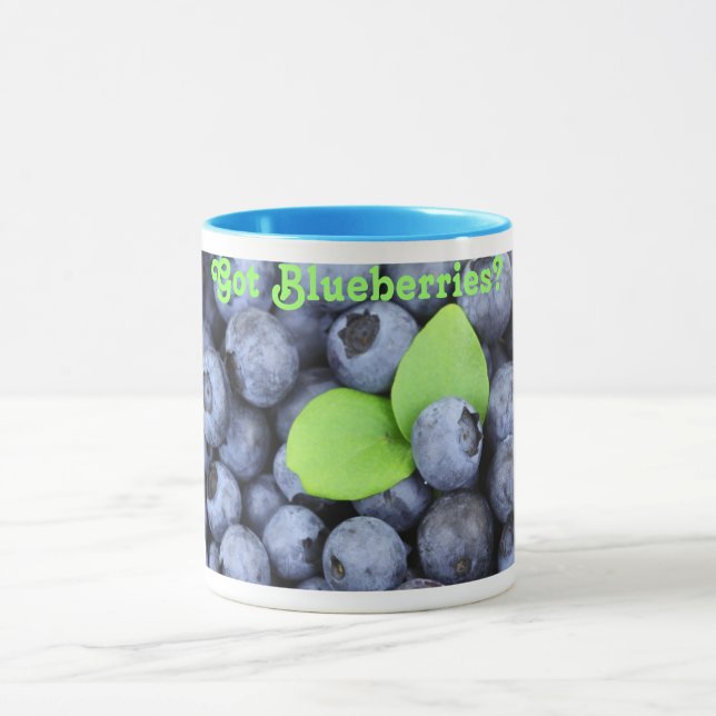 Taza ¿Arándanos conseguidos? (Centro)