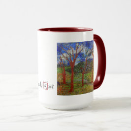 Taza Árbol colorido