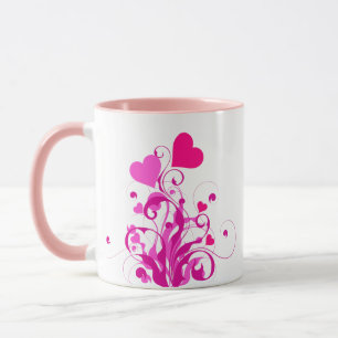 Taza Árbol de Corazones de Amor-25053