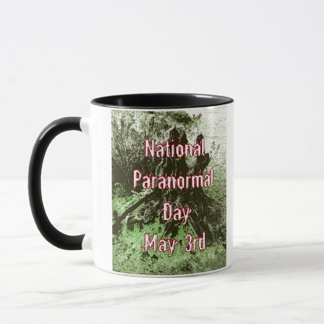 Taza Árbol de día paranormal nacional (Izquierda)