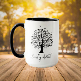 Taza Árbol de familia de adictos a la ascendencia