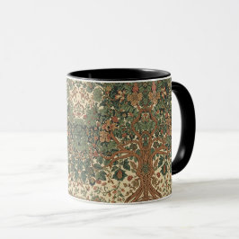 Taza Árbol de la Vida de William Morris Vintage Pre-Raf